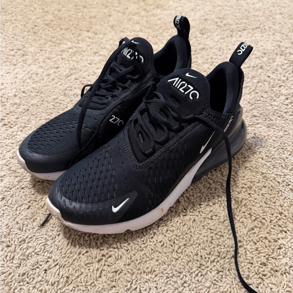 Nike Air Max 270 Black and White Sneakers